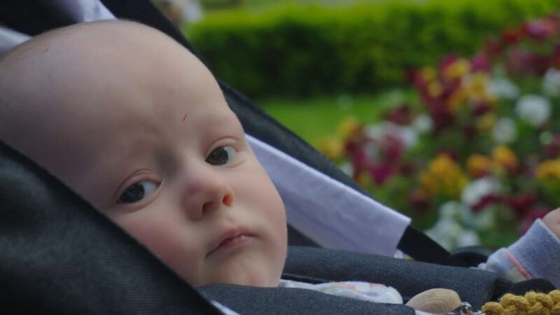 Park Oliwski z rodziną